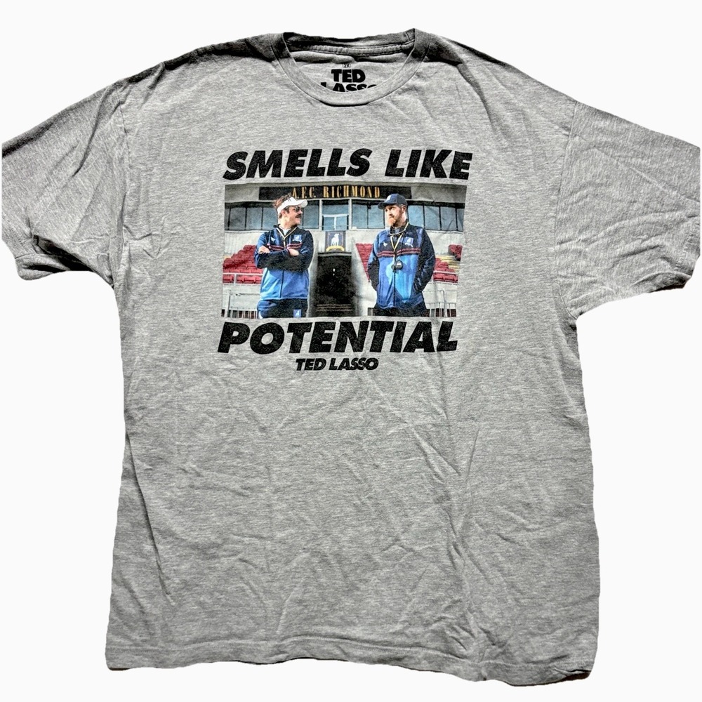 AFC Richmond Ted Lasso T-Shirt Short‎ Sleeve Cotton Blend Men's XXL 2XL